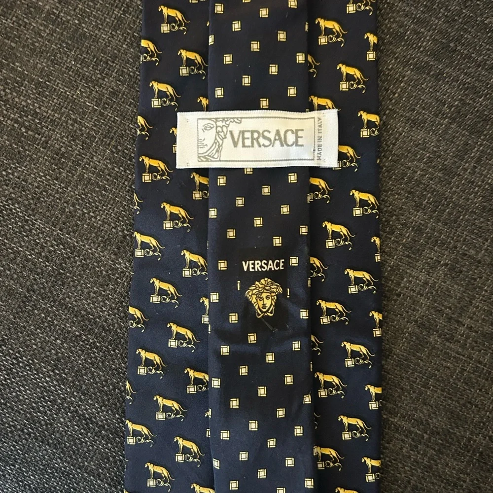 Versace tie multicolor